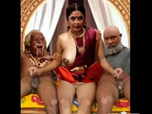 In einer XXX-Parodie eines Bollywood-Films bedankt sich ein indisches Mädchen mit einem sinnlichen Tanz bei ihrem Liebhaber.